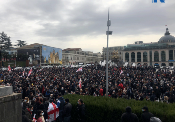 ცენტრალურ მოედანზე ნამახვანჰესის საწინააღმდეგო აქციისთვის ემზადებიან