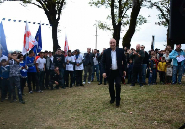  ჭიათურის მერობის კანდიდატი პაატა ნადირაძე ნიგოზეთის თემში შემავალი 9 სოფლის ამომრჩეველს შეხვდა  (R)