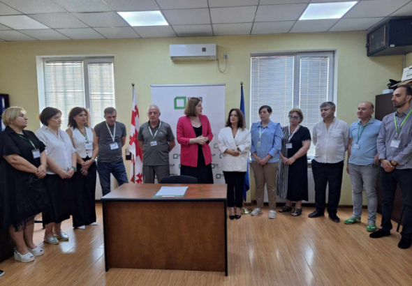 ქუთაისის საოლქო საარჩევნო კომისიის წევრებმა ეთიკის დოკუმენტს ხელი მოაწერეს